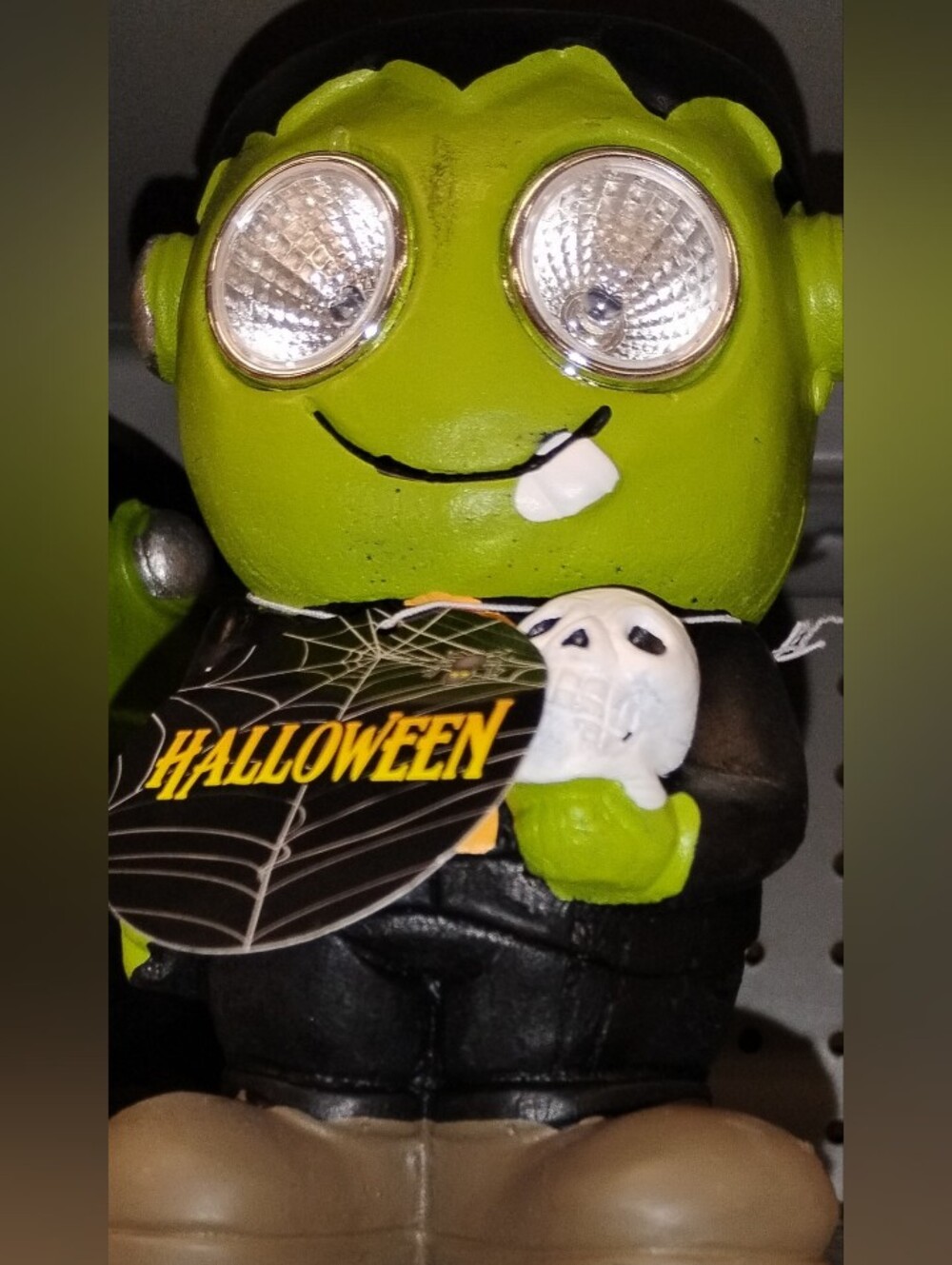 Green Halloween Frankenstein Figurine Decoration